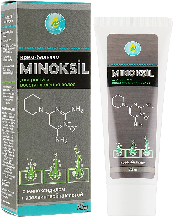 Крем-бальзам "Minoksil" для роста и восстановления волос - Эликсир