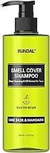 Парфумерія, косметика Шампунь для підлітків "Lime Basil & Mandarin" - Kundal All Day Smell Cover Teens Shampoo