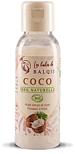 Органическое кокосовое масло - Les Huiles De Balquis Coconut 100% Organic Virgin Oil — фото N1