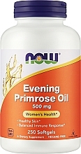 Капсулы "Масло вечерней примулы", 500 мг - Now Foods Evening Primrose Oil — фото N2