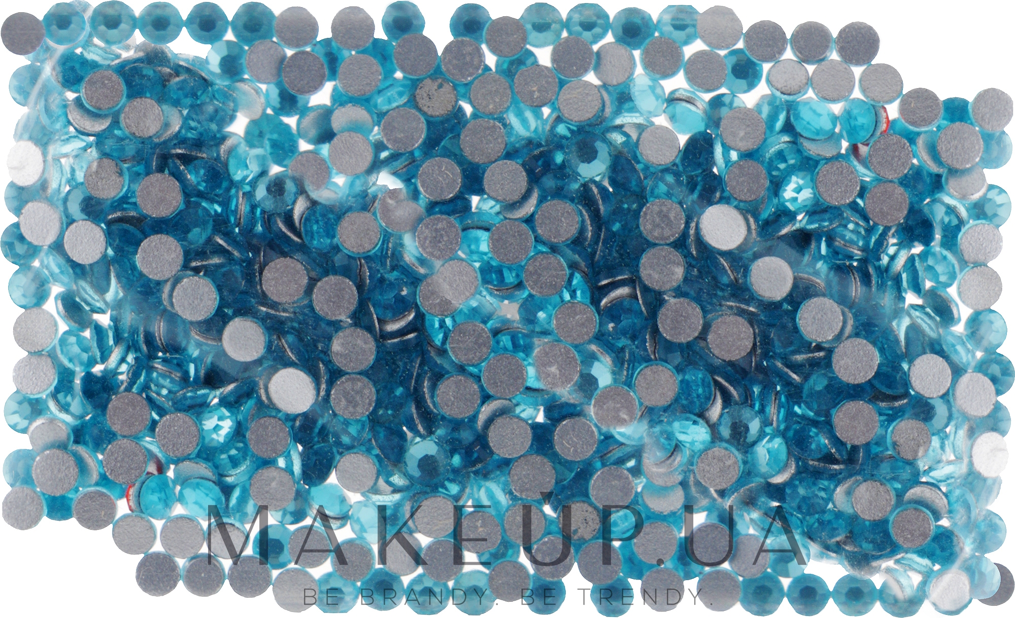 Декоративні кристали для нігтів "Aqua Bohemica", розмір SS 04, 500 шт. - Kodi Professional — фото 500шт