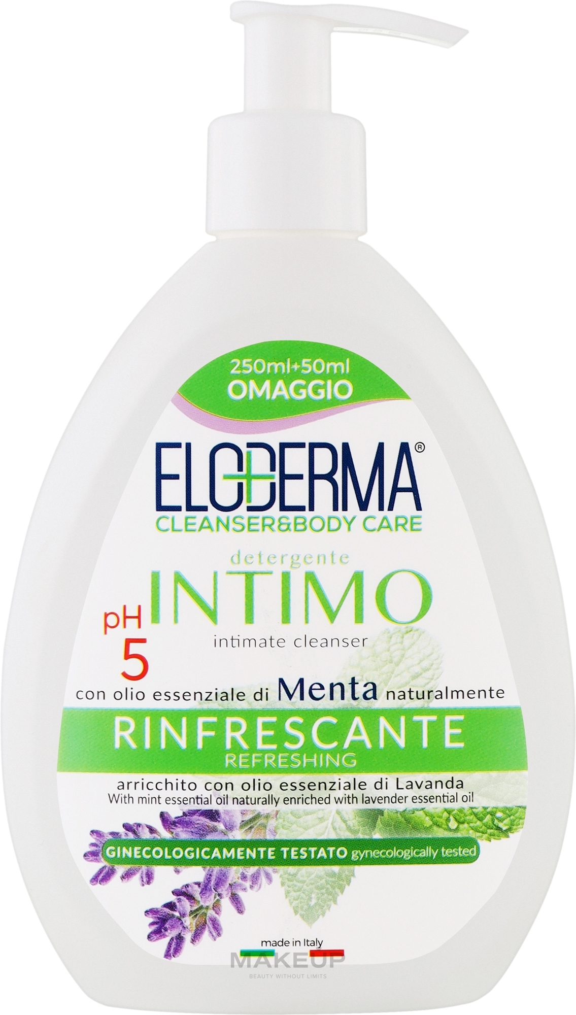 Крем-мило для інтимної гігієни "Refreshing" - Eloderma — фото 300ml