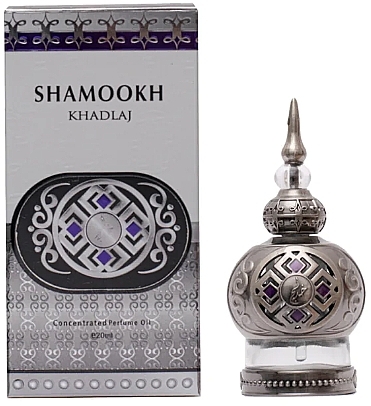 Khadlaj Shamookh Silver - Парфюмированное масло — фото N1