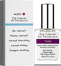 Demeter Fragrance The Library of Fragrance Violet - Одеколон — фото N3