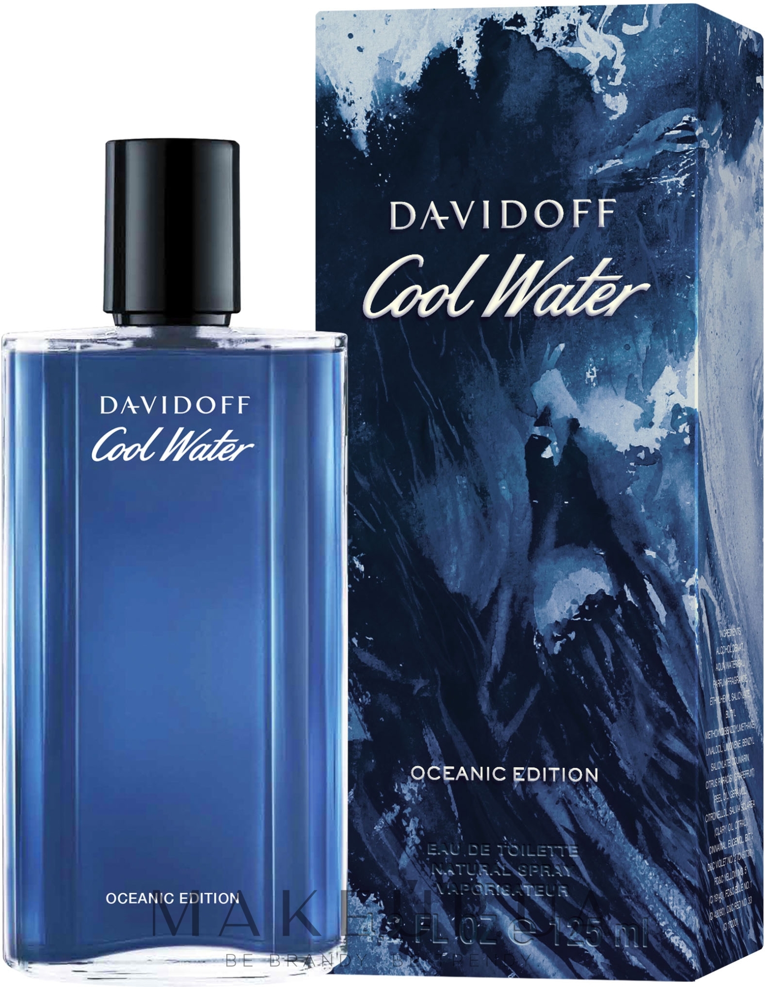 Davidoff Cool Water Oceanic Edition - Туалетна вода — фото 125ml