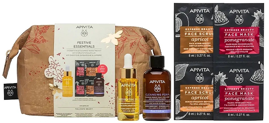 Набор, 5 продуктов - Apivita Festive Essentials — фото N1