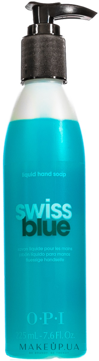 Рідке мило для рук - O.P.I. Swiss Blue Liquid Hand Soap — фото 225ml