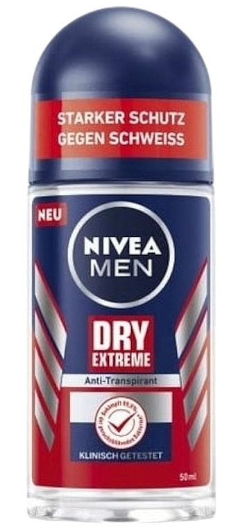 Кульковий дезодорант-антиперспірант - NIVEA MEN Dry Extreme — фото N1