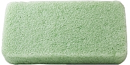 Спонж для тела с зеленым чаем - EurasiaPro Konjac Sponge Body Green — фото N1