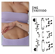 Духи, Парфюмерия, косметика Временное тату "Любовь не имеет границ" - Ne Tattoo