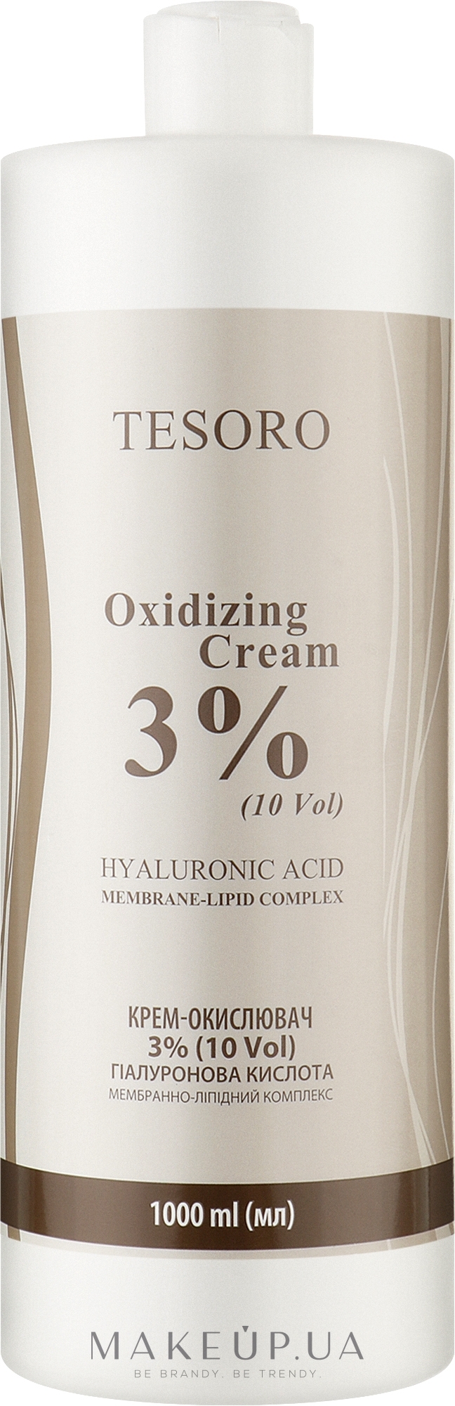 Крем-окислитель 3% - Moli Cosmetics Tesoro Oxidizing Cream 10 Vol — фото 1000ml