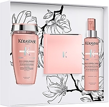 Духи, Парфюмерия, косметика Набор - Kérastase Chroma Absolu Trio Spring Set (sham/250ml + h/mask/200ml + ser/150ml)