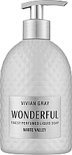 Парфумерія, косметика Рідке крем-мило - Vivian Gray White Valley Liquid Soap