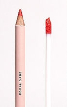 Набор для макияжа губ - Makeup Revolution Lip Contour Kit Coral Babe (lipstick/3ml + l/pencil/0.8g) — фото N4