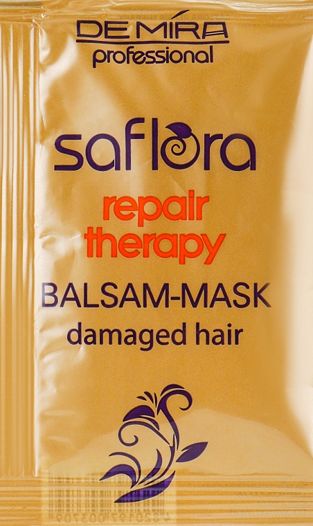 Бальзам-маска - Demira Professional Saflora Repair Therapy (пробник)