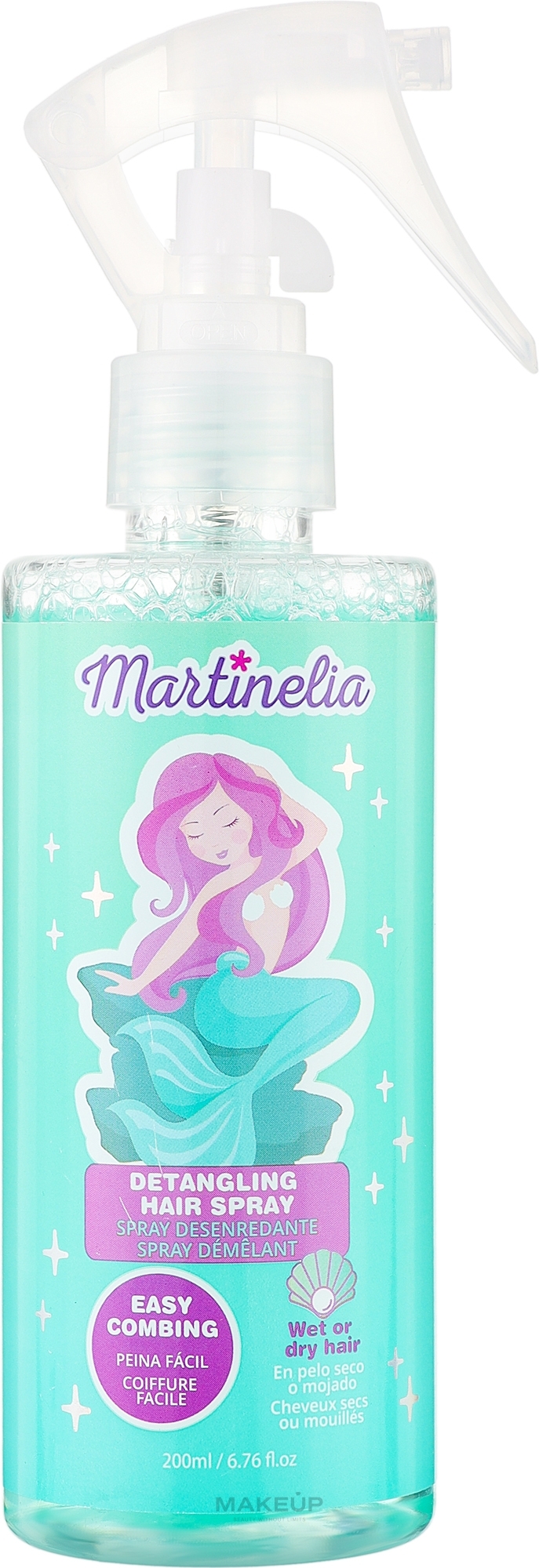 Спрей для облегчения расчесывания волос - Martinelia Let's Be Mermaids Detangling Hair Spray — фото 200ml