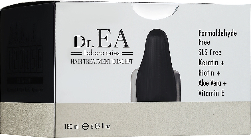 Набір, 7 продуктів - Dr EA Keratin Series Hair Treatment Concept — фото N1