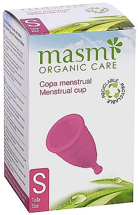 Гигиеническая менструальная чаша, размер S - Masmi — фото N1