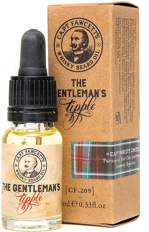 Олія для бороди - Captain Fawcett The Gentleman's Tipple Whiskey Beard Oil — фото N2