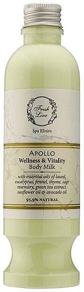Молочко для тела "Аполлон" - Fresh Line Spa Elixirs Apollo Body Milk — фото N1