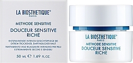 Регенерувальний крем для сухої та дуже сухої чутливої шкіри - La Biosthetique Douceur Sensitive Riche Cream — фото N2
