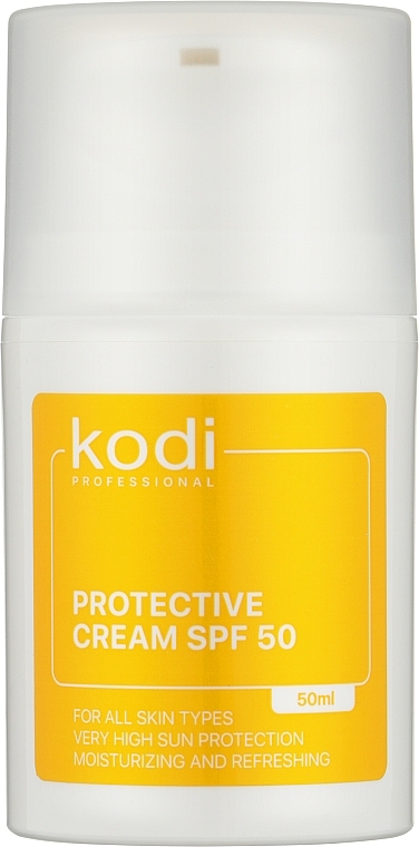 Захисний зволожувальний крем SPF50 - Kodi Professional Protective Cream SPF50 — фото N2