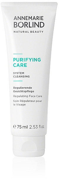 Регулирующий крем для лица - Annemarie Borlind Purifying Care System Cleansing Regulating Face Care