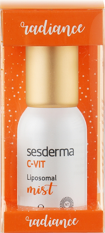 Освітлювальний спрей-міст для обличчя з вітаміном С - Sesderma CVit Liposomal Mist — фото N2