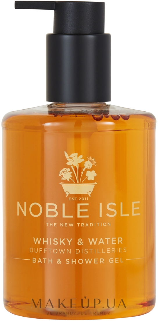 Noble Isle Whisky & Water - Гель для душа — фото 250ml