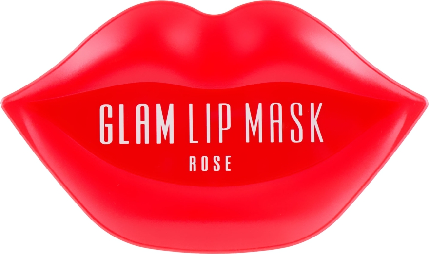 Гидрогелевые патчи для губ с розой - BeauuGreen Hydrogel Glam Lip Mask Rose — фото N2
