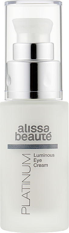 Освітлювальний крем для повік - Alissa Beaute Platinum Luminous Eye Cream — фото N1
