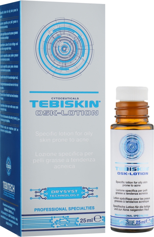 Мультиактивная сыворотка для лечения акне - Tebiskin OSK Lotion — фото N1