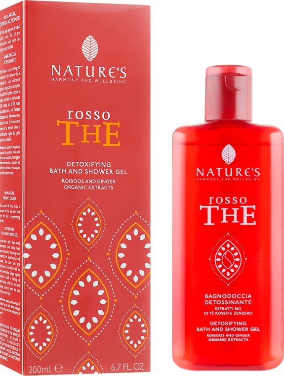 Гель для ванны и душа - Nature's Rosso The Bath & Shower Gel — фото N1