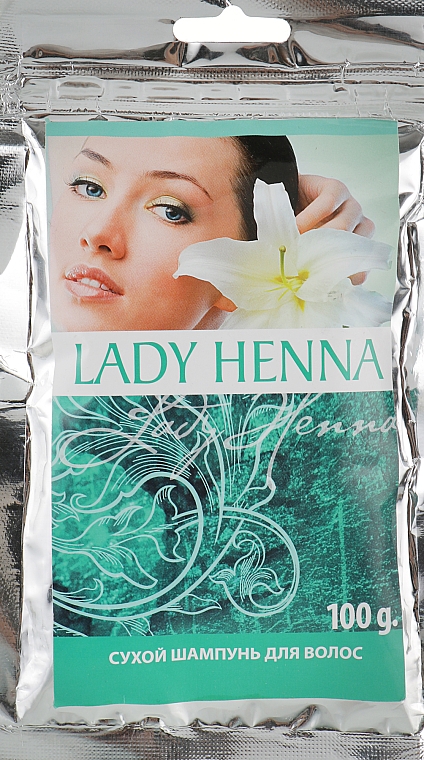 Сухий шампунь для волосся - Lady Henna  — фото N2