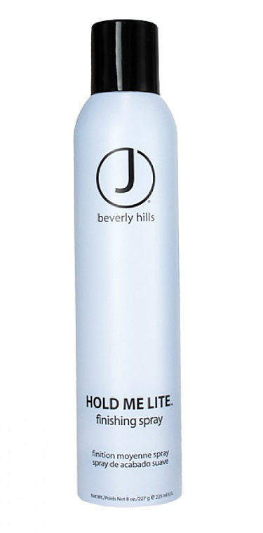 Лак для волос легкой фиксации - J Beverly Hills Blue Style & Finish Hold Me Lite Finishing Spray — фото N1