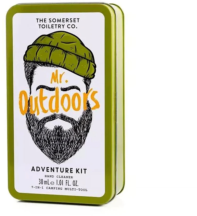 Набор "Mr Outdoors" - The Somerset Toiletry Co. Mr Outdoors Adventure Kit (cleanser/30ml + knife/1pcs) — фото N1