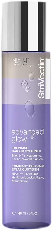 Щоденний тонер для обличчя 3 в 1 - StriVectin Advanced Hydration Tri-Phase Daily Glow Toner — фото N1