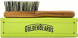 Щітка для бороди - Golden Beards Vegan Beard Brush — фото N2