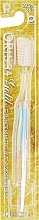 Парфумерія, косметика Зубна щітка для чутливих ясен, блакитна - White Oris 34 Gold Toothbrush