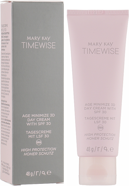 Дневной крем для жирной и комбинированой кожи SPF 30 - Mary Kay TimeWise Age Minimize 3D SPF 30 — фото N1