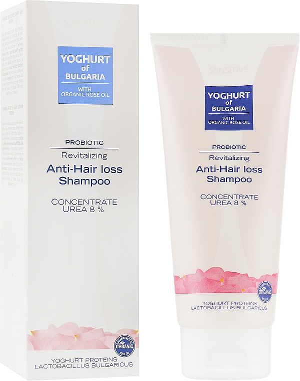Відновлювальний шампунь проти випадіння волосся, з пробіотиком - BioFresh Yoghurt of Bulgaria Probiotic Revitalizing Anti-Hail Loss Shampoo — фото N1