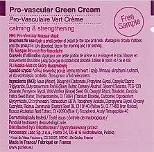 Зелений крем - Purles Redness Stop System Pro-Vascular Green Cream 148 (пробник) — фото N2