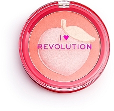 Румяна для лица - I Heart Revolution Fruity Blusher Soft Shimmer Blusher — фото N3
