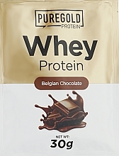 Сывороточный протеин "Бельгийский шоколад" - PureGold Protein Compact Whey Gold Belgian Chocolate — фото N1