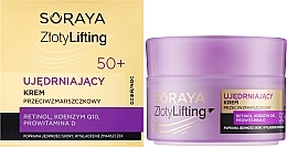 Укрепляющий крем против морщин - Soraya Zloty Lifting 50+ — фото N2