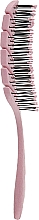 Масажна біощітка для волосся "Світло-рожева" - Solomeya Scalp Massage Bio Hair Brush Light Pink — фото N3