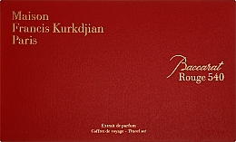 Духи, Парфюмерия, косметика Maison Francis Kurkdjian Baccarat Rouge 540 - Набор (parfum/5x11ml)