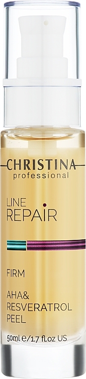 Пилинг с AHA-кислотами и ресвератролом для лица - Christina Line Repair Firm AHA & Resveratrol Peel