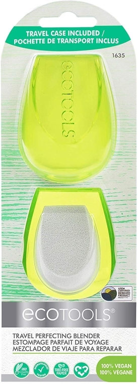 Спонж с контейнером для хранения - EcoTools Sponge With Travel Perfecting Blender — фото N1