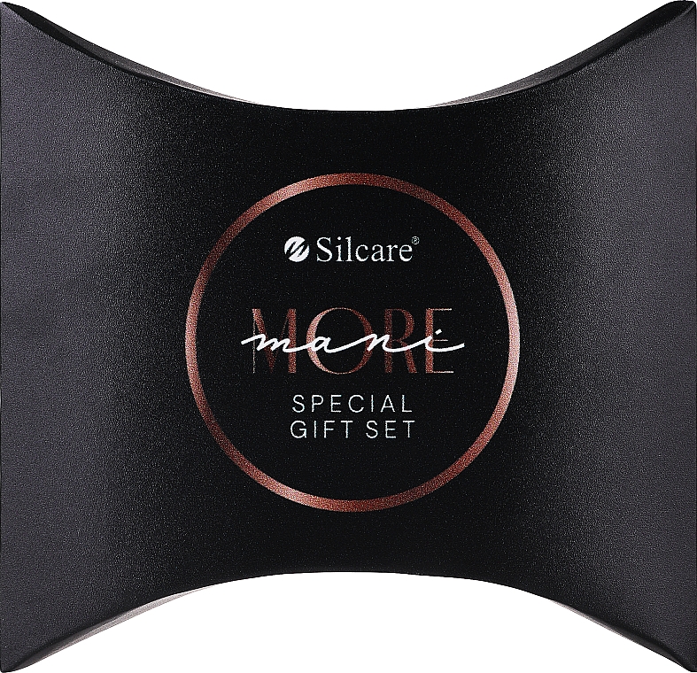 Silcare More Mani Special Gift Set (n/oil/15ml + gel/polish/2x10g) - Набір — фото N1